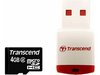  Transcend Class2 +USB Card Reader (TS4GUSDHC2-P3)