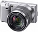  Sony Alpha NEX-5D Kit 16 + 18-55 Silver  