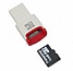  Transcend Class2 + USB Card Reader (TS16GUSDHC2-P3)