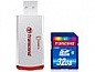 Фотография Transcend Class6 +Card Reader (TS32GSDHC6-P2)