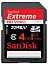  Sandisk Class6 Extreme HD Video (SDSDRX3-4096-E21, SDSDX-004G-X46)