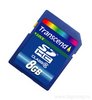  Transcend Secure Digital 8Gb